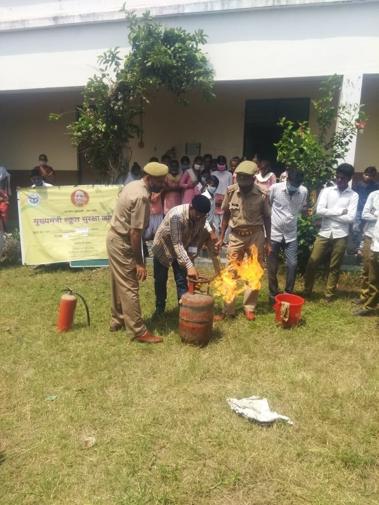 mockdrill, fire instrument traning