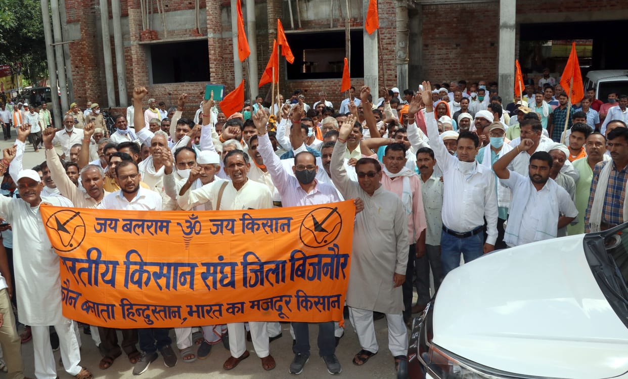 Indian Farmers Association asked for remunerative price for the crop