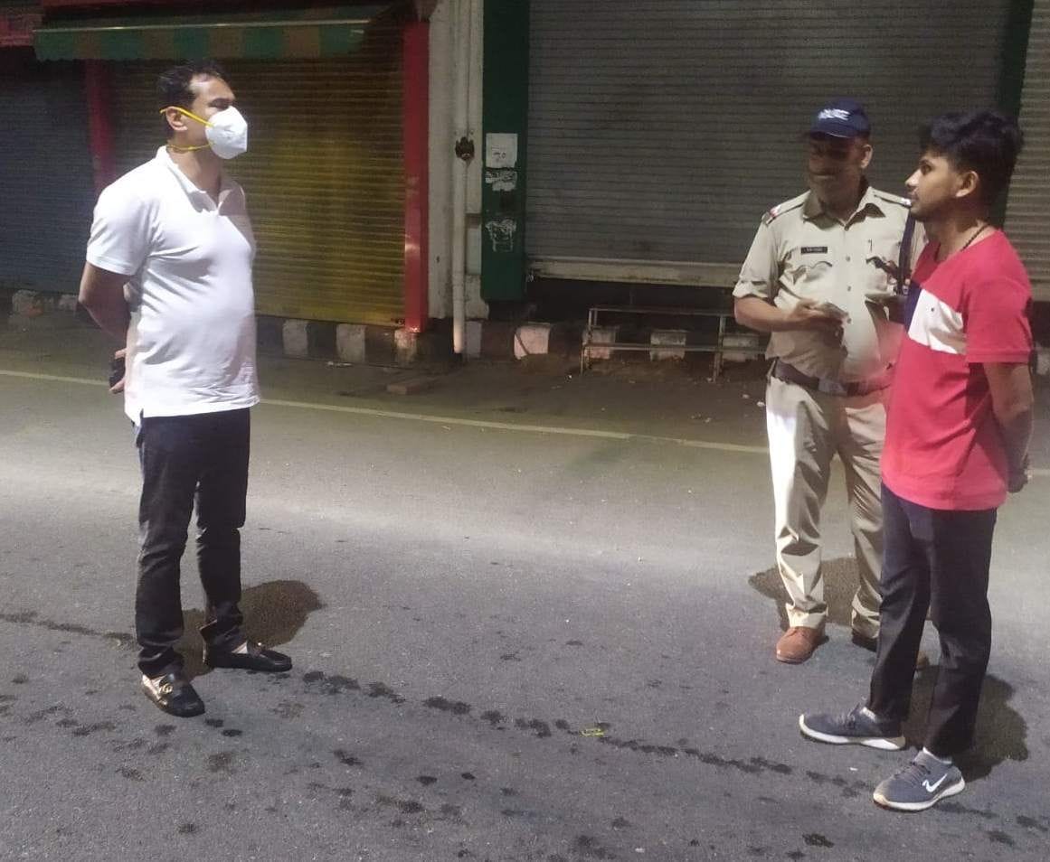 SSP came out on surprise inspection from private vehicle