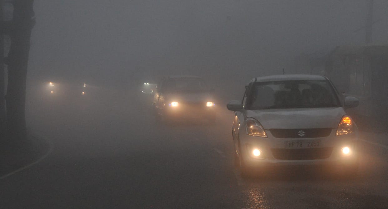 Fog in Dharamshala