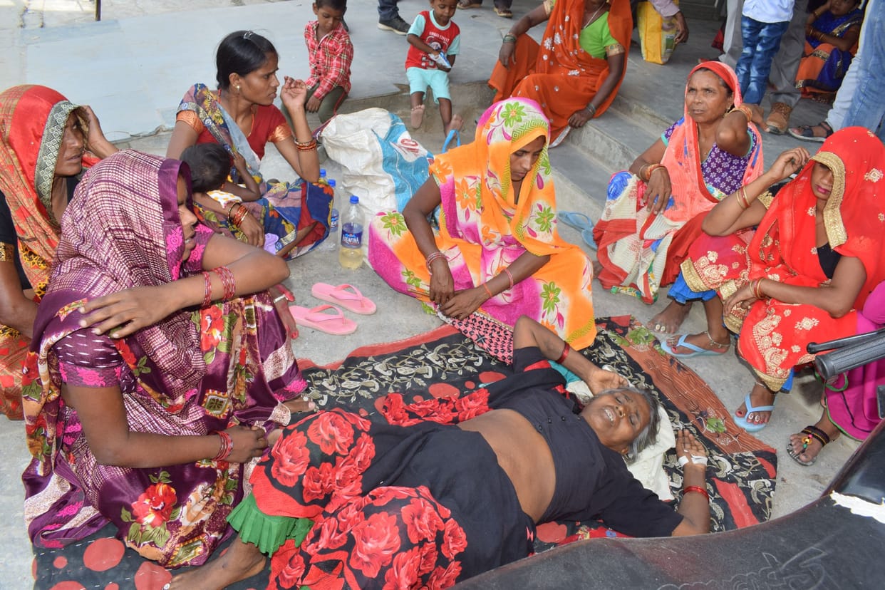 patients in hospital