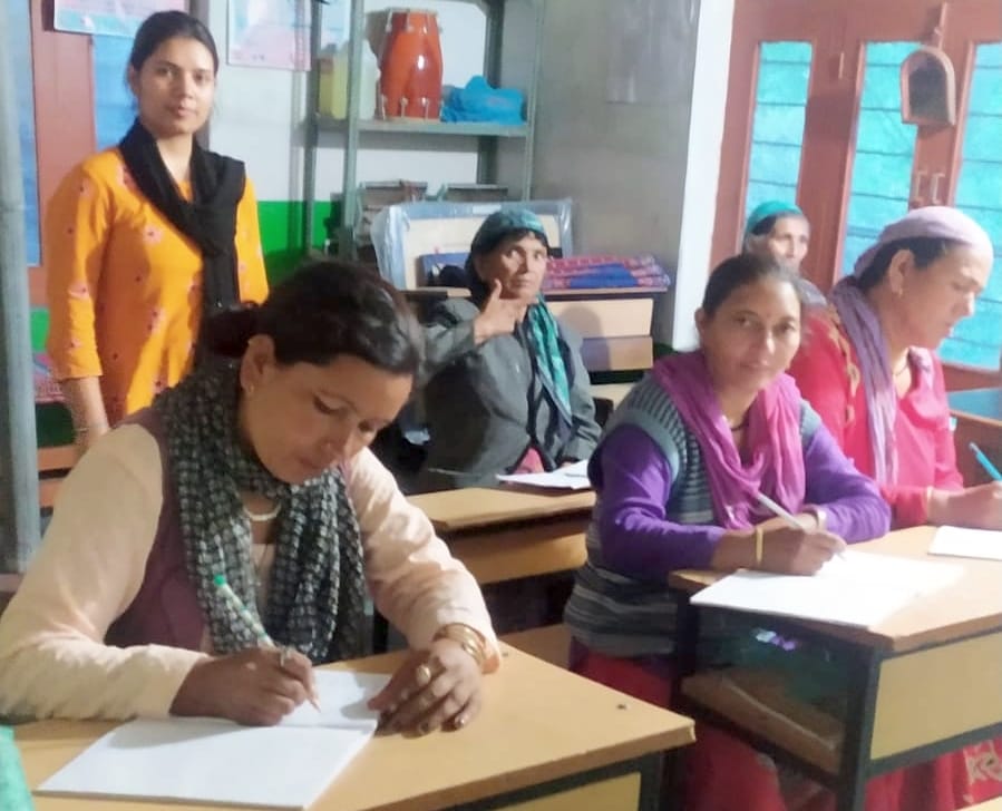 Ten thousand became newly literate, learned to read and write