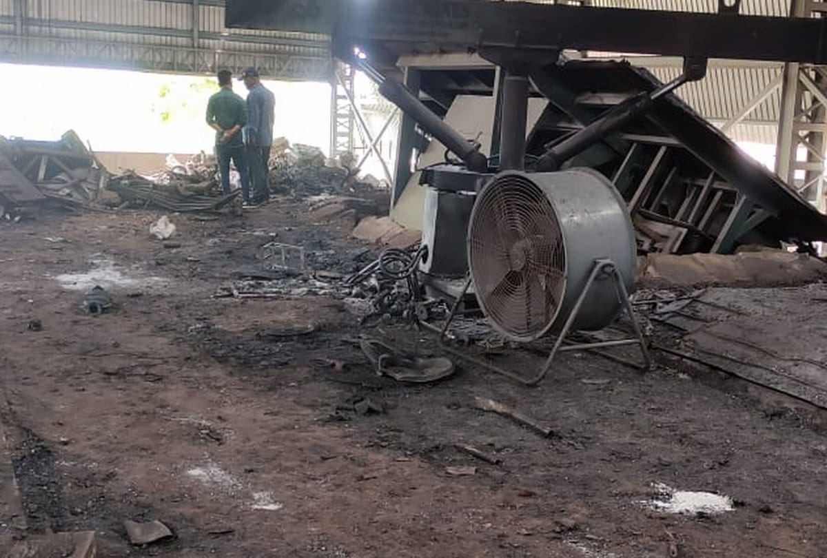 Himachal Una news: seven majdoor injured in una steel factory