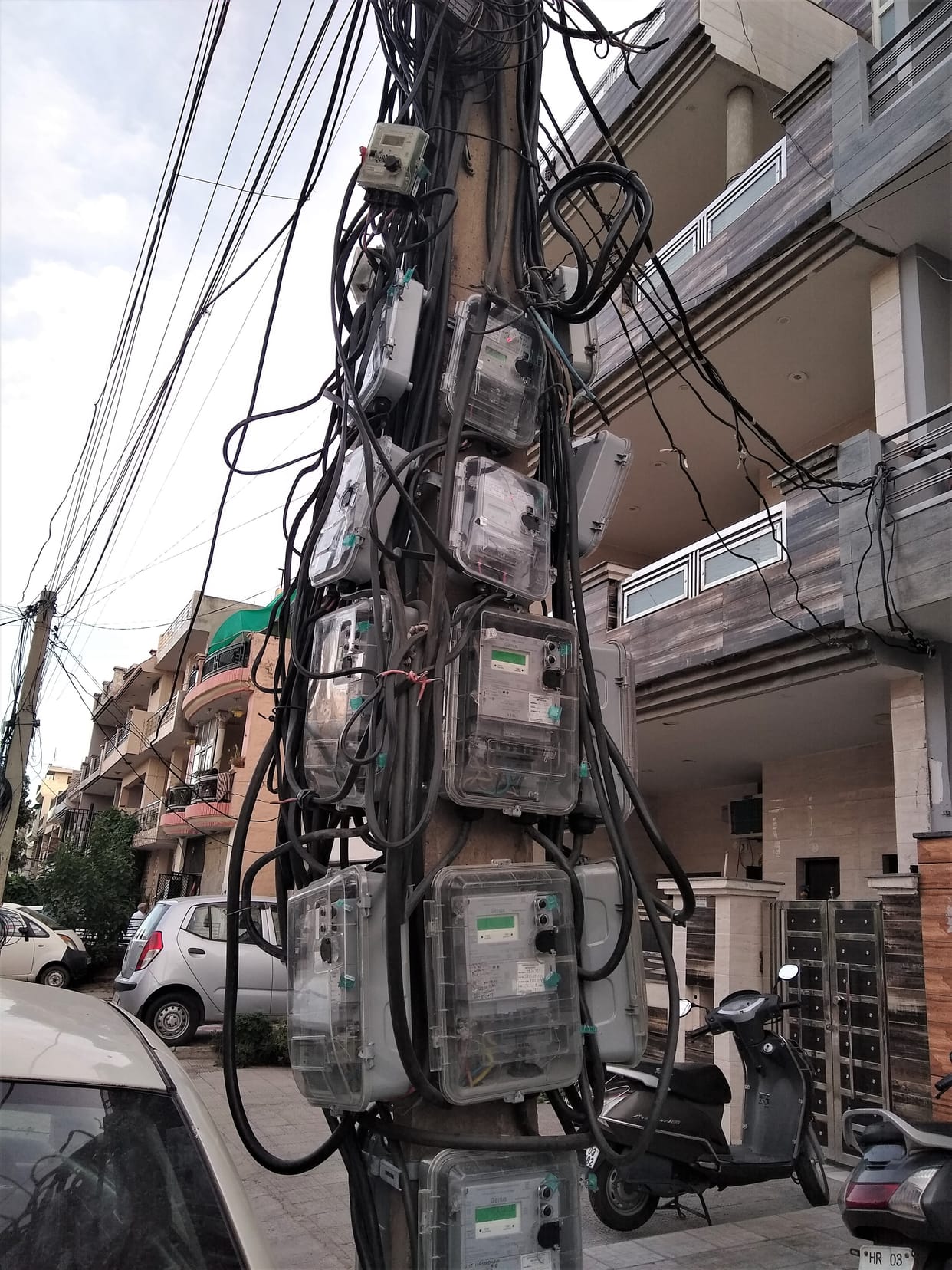 Smart meter open.. Short circuit created fear of fire