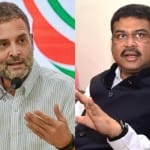 Rahul Gandhi and Dharmendra Pradhan