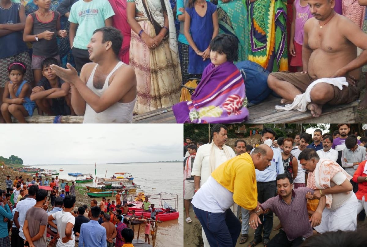 Mirzapur boat accident: child and woman dead body of found search operation still going on FIR registered against sailor
