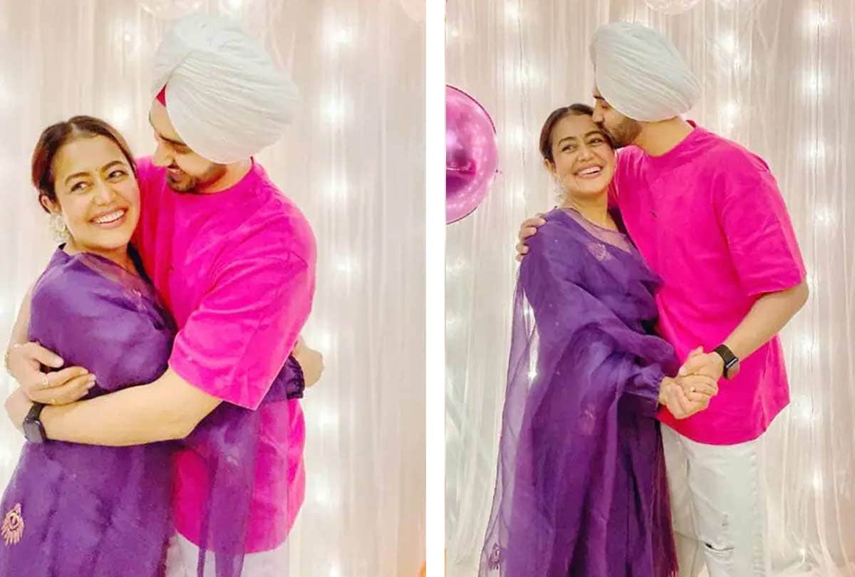 Neha kisses Rohanpreet after jokingly threatening him with knife watch