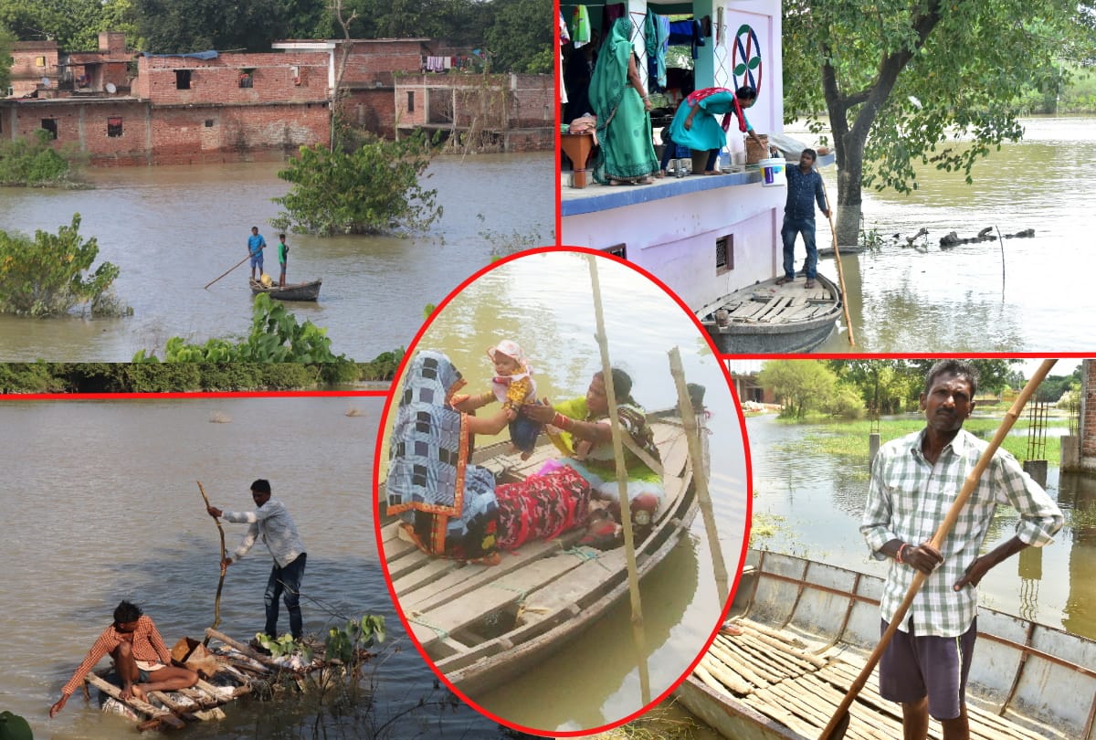 Gorakhpur flood update No effect on water level of rivers due to rain