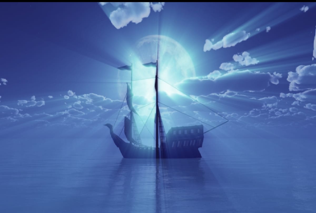 Flying Dutchman ship for 500 years this cursed ship had been wandering in the seas