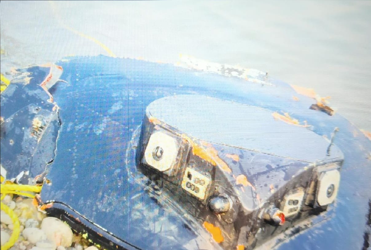 Helicopter crashes in Ranjit Sagar lake in Jammu and Kashmir Debris removed after 36 days