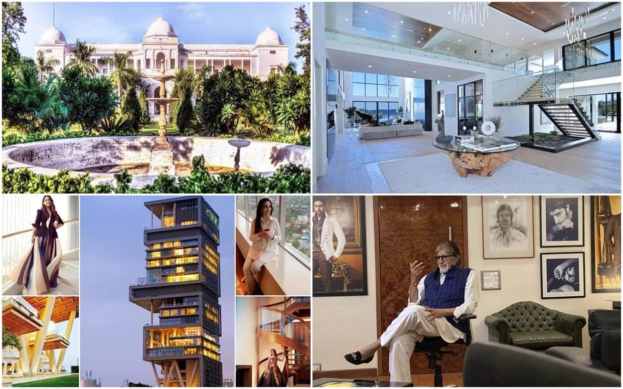 Mukesh Ambani Mumbai mansion Antilia Facts And bollywood stars most expensive homes