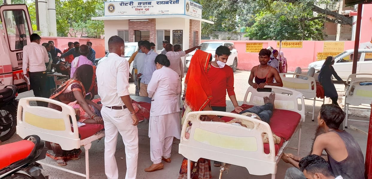 District hospital is suffring