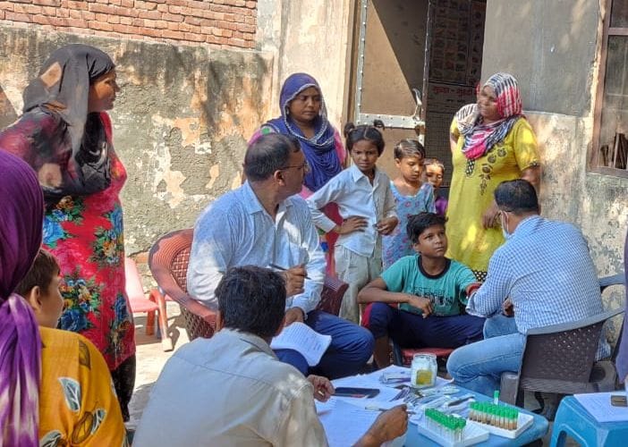 Samples for 120 including 48 children
