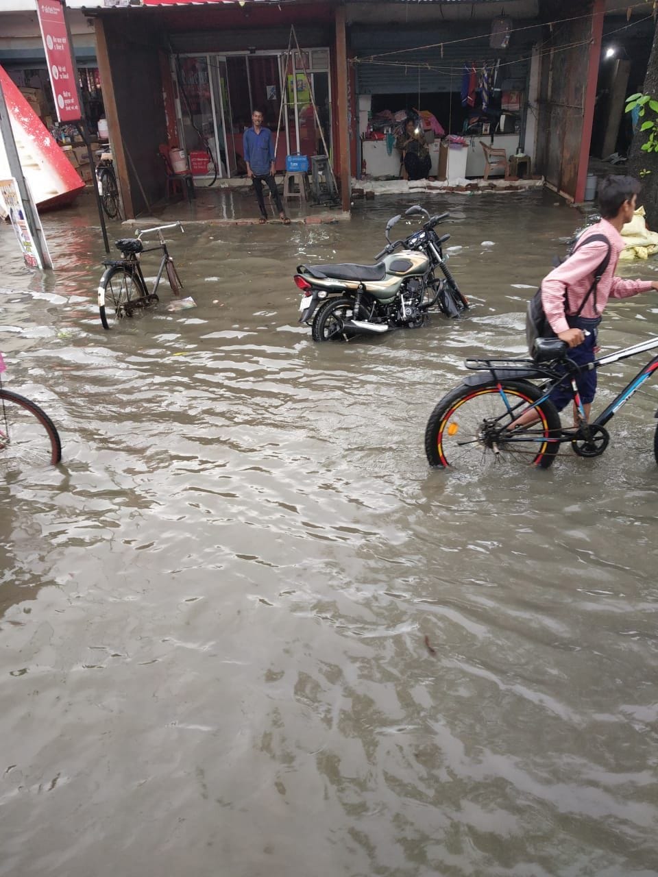 water logging in city