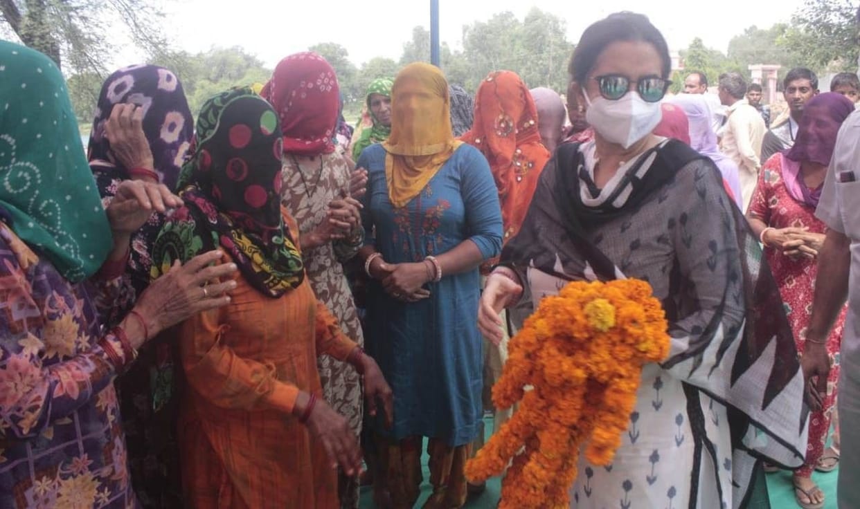 Farmers will give a befitting reply to the atrocities of the government: Kiran