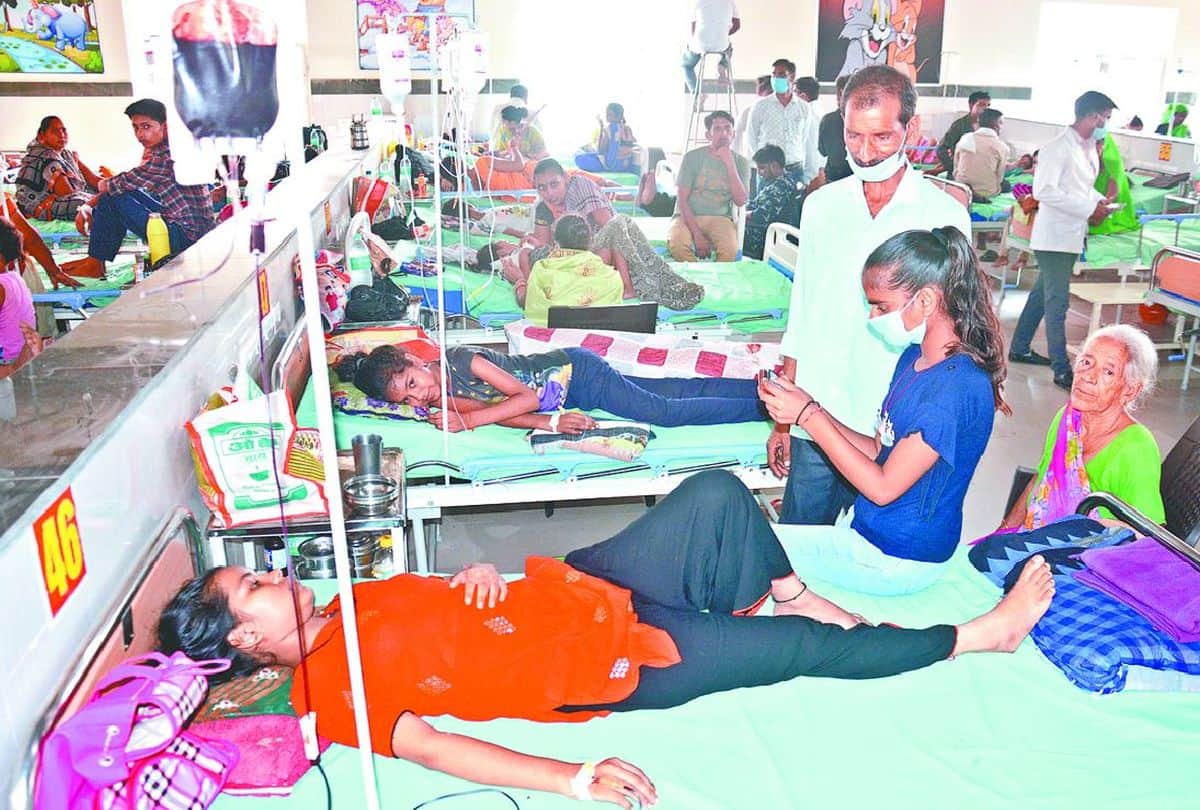 Expiry date medicine distributed to patients amid viral fever outbreak in firozabad