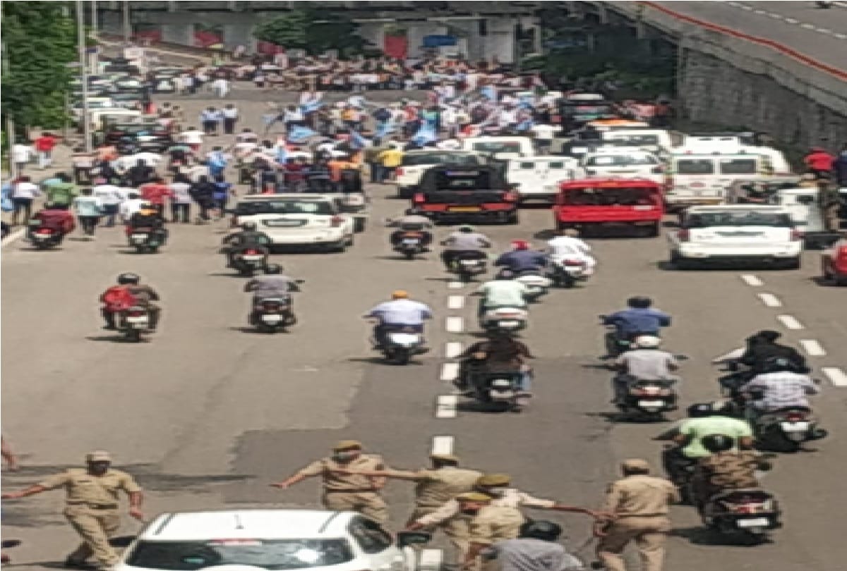 Rahul Gandhi's visit to Jammu and Kashmir: Grand welcome of Rahul Gandhi at Jammu airport, will go straight to Vaishno Devi , see photos