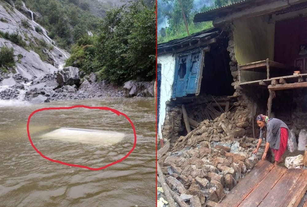 Uttarakhand weather latest News Today: Heavy Rainfall create Problems in Pithoragarh and chamoli photos