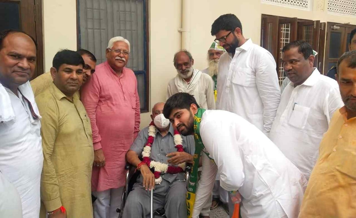 People of Dharuhera will show faith in the coalition government: Digvijay