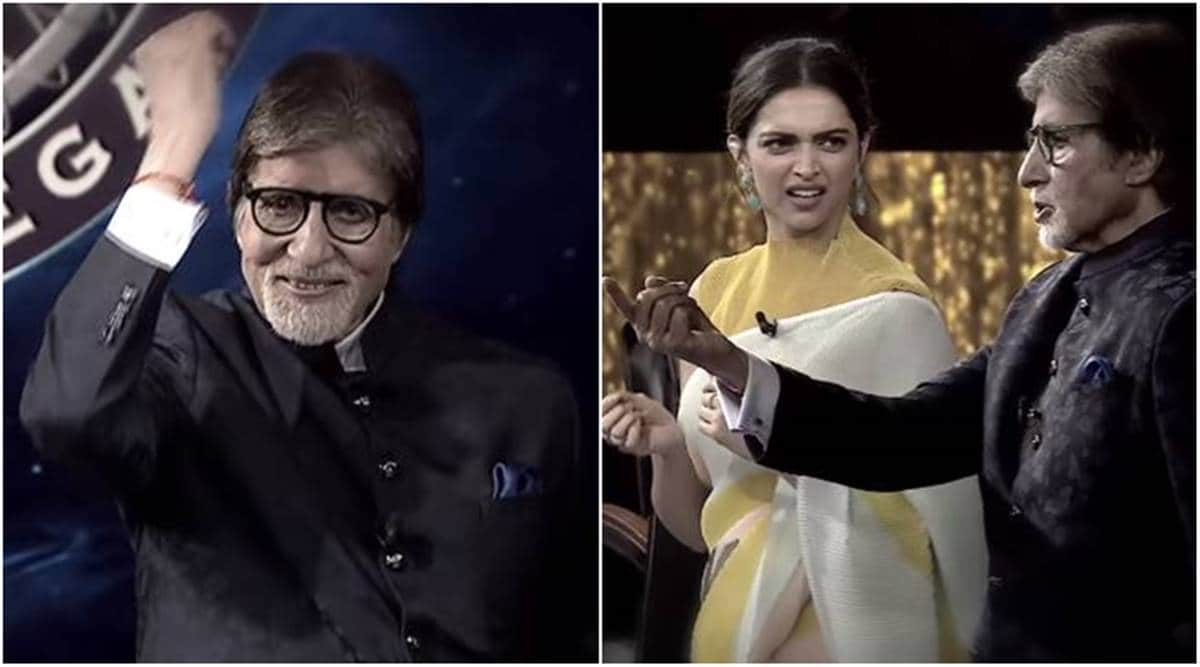 kbc13 amitabh bachchan revealed a funny incident about deepika padukone and ranveer singh