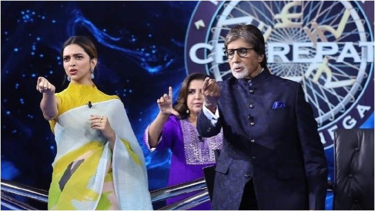 kbc13 amitabh bachchan revealed a funny incident about deepika padukone and ranveer singh