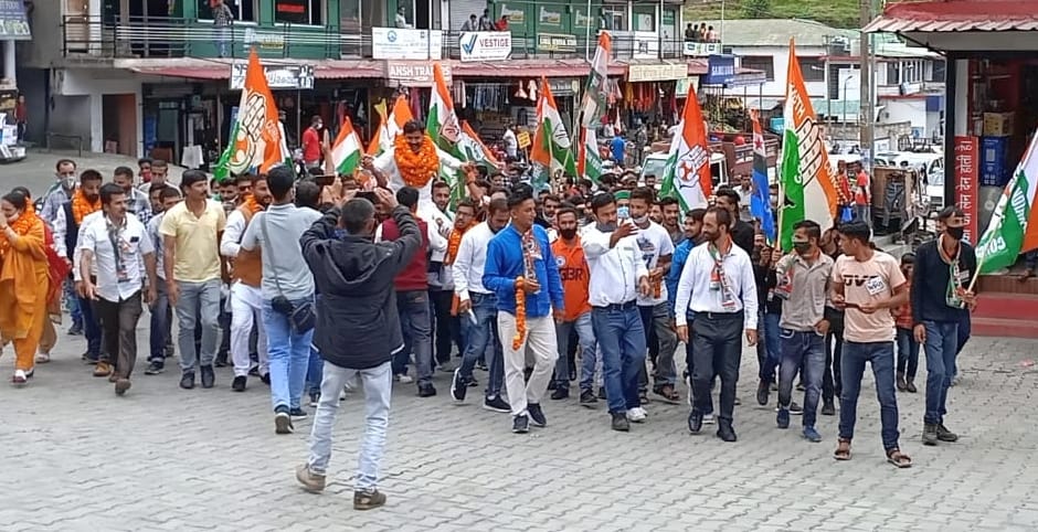 political event in rajgargh sirmaur
