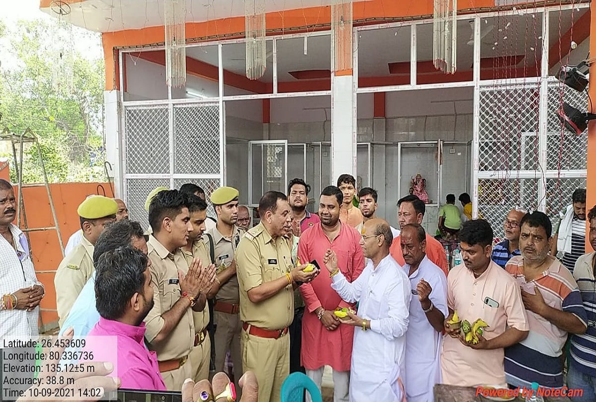 asha mata temple shifted after police intervention in kanpur