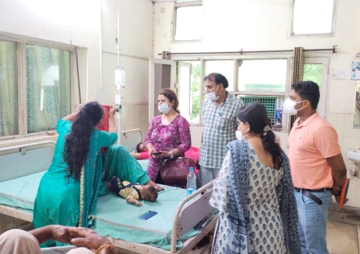 Woman caught red handed doing abortion in Gharaunda