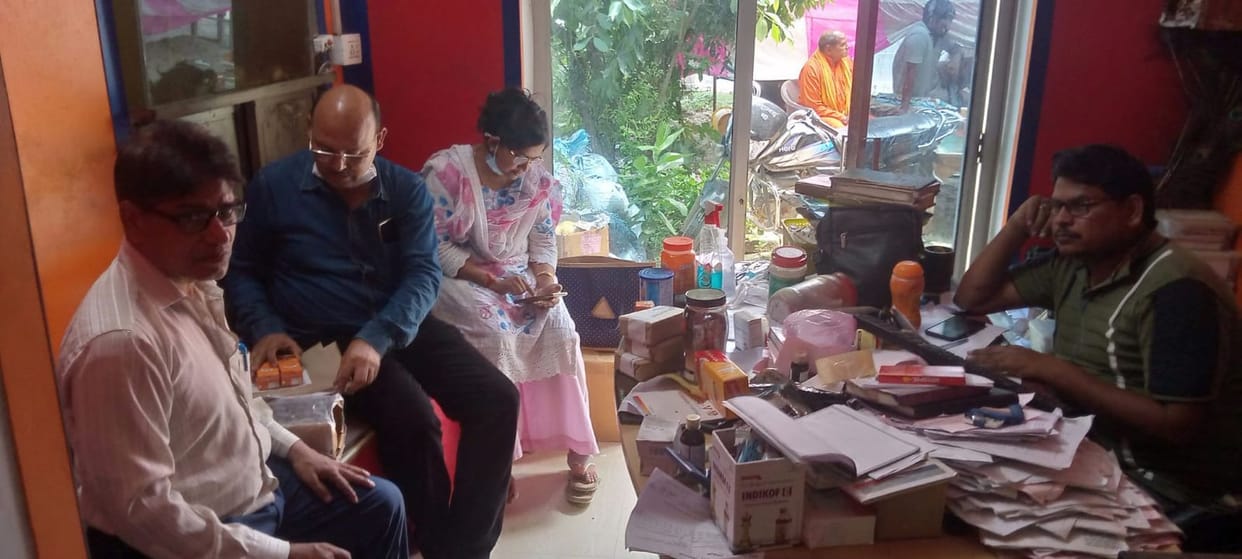 FSDA team conducted joint raids and filled four samples