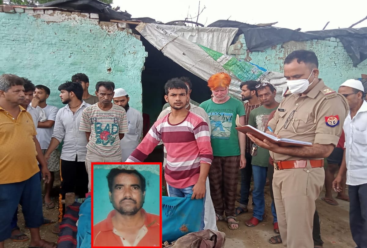 UP farrukhabad man dead body found hanging in room earlier he injured his wife by stabbing