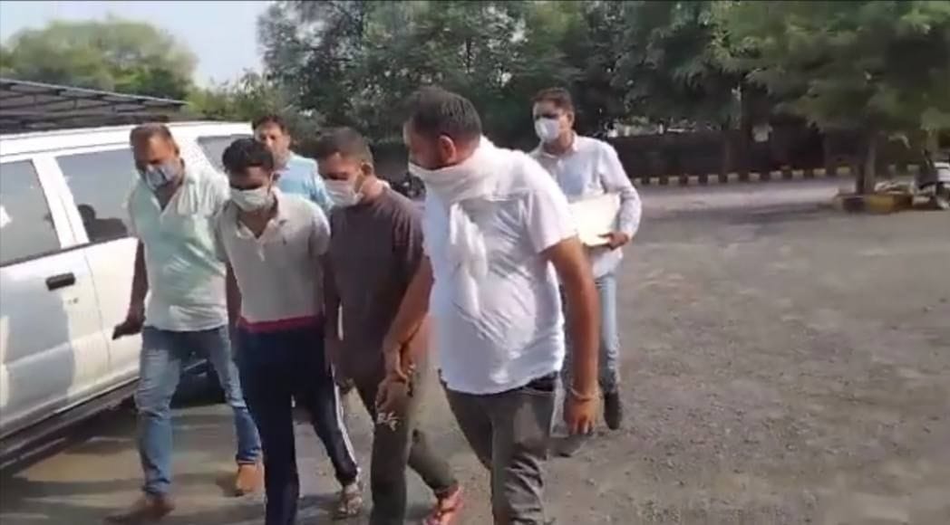 Two accused arrested of robbery case from money changer office, on remand for three days