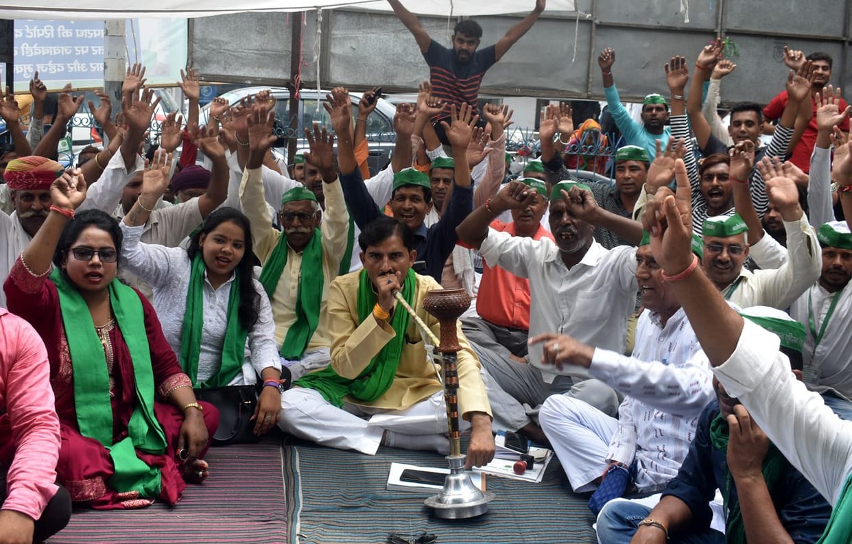 BKU protest