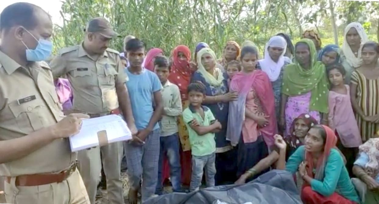 Woman strangled to death in village Mahmudpur