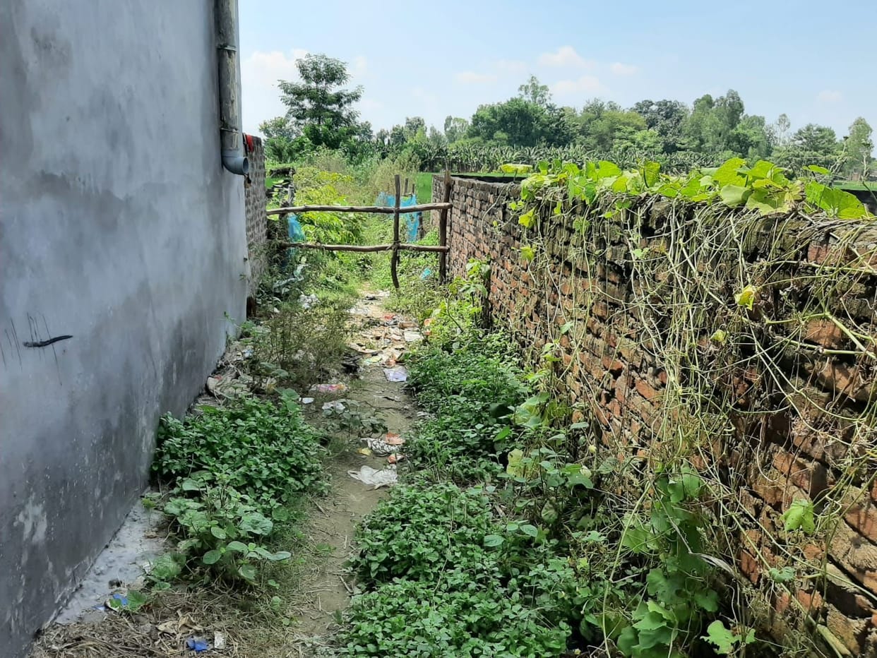 No road, no trail, how to go to school