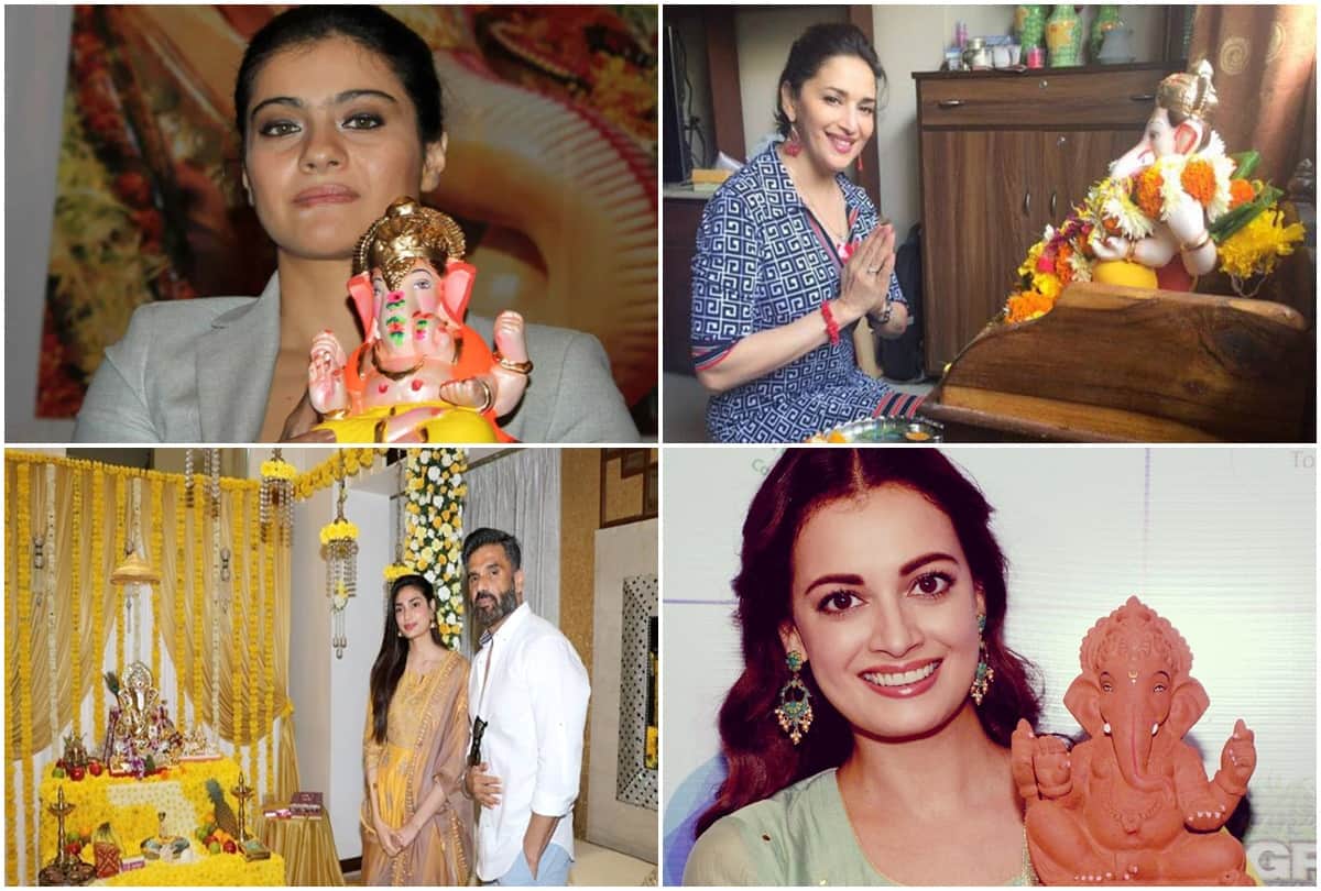 Ganesh Chaturthi 2021: Ganpati Bappa is being welcomed across the country bollywood stars wish the fans on ganesh chaturthi