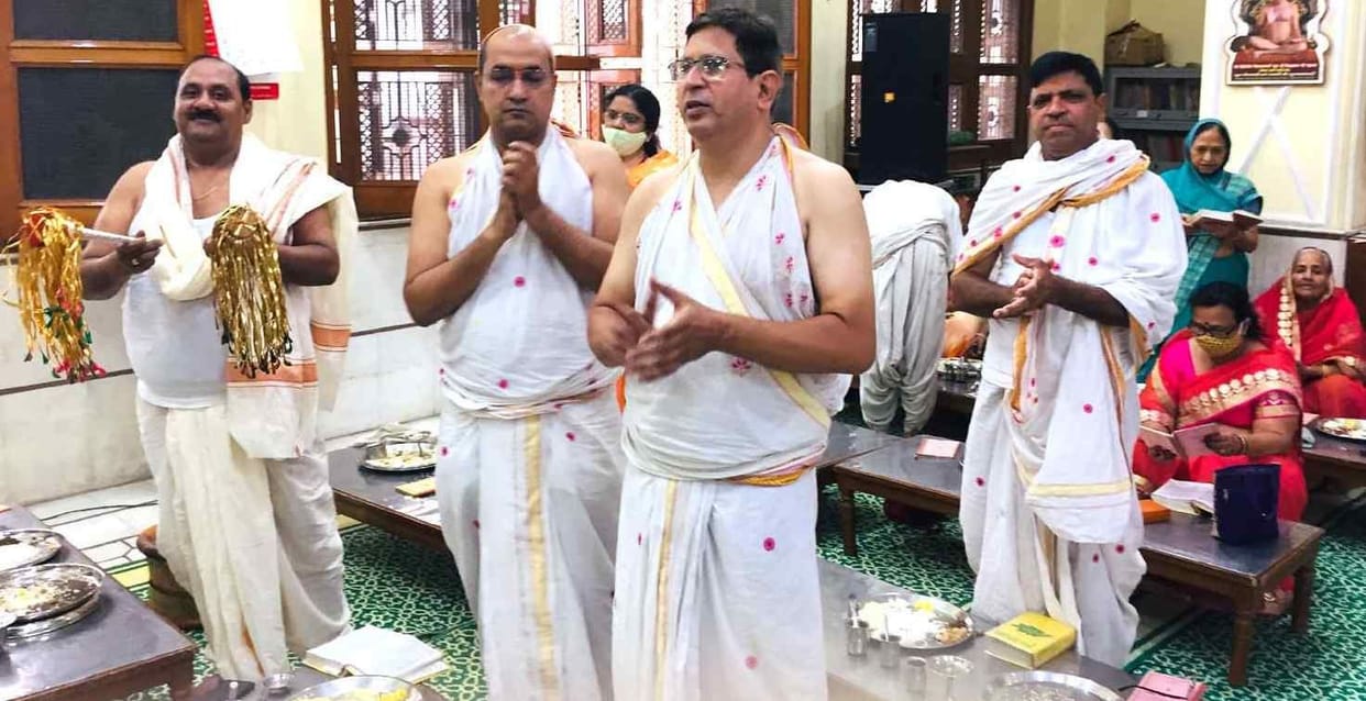 Jain Dashlakshana Mahaparv inaugurated, worshiped