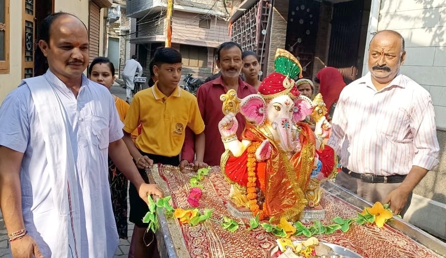 Viraje Ganpati, the festival started