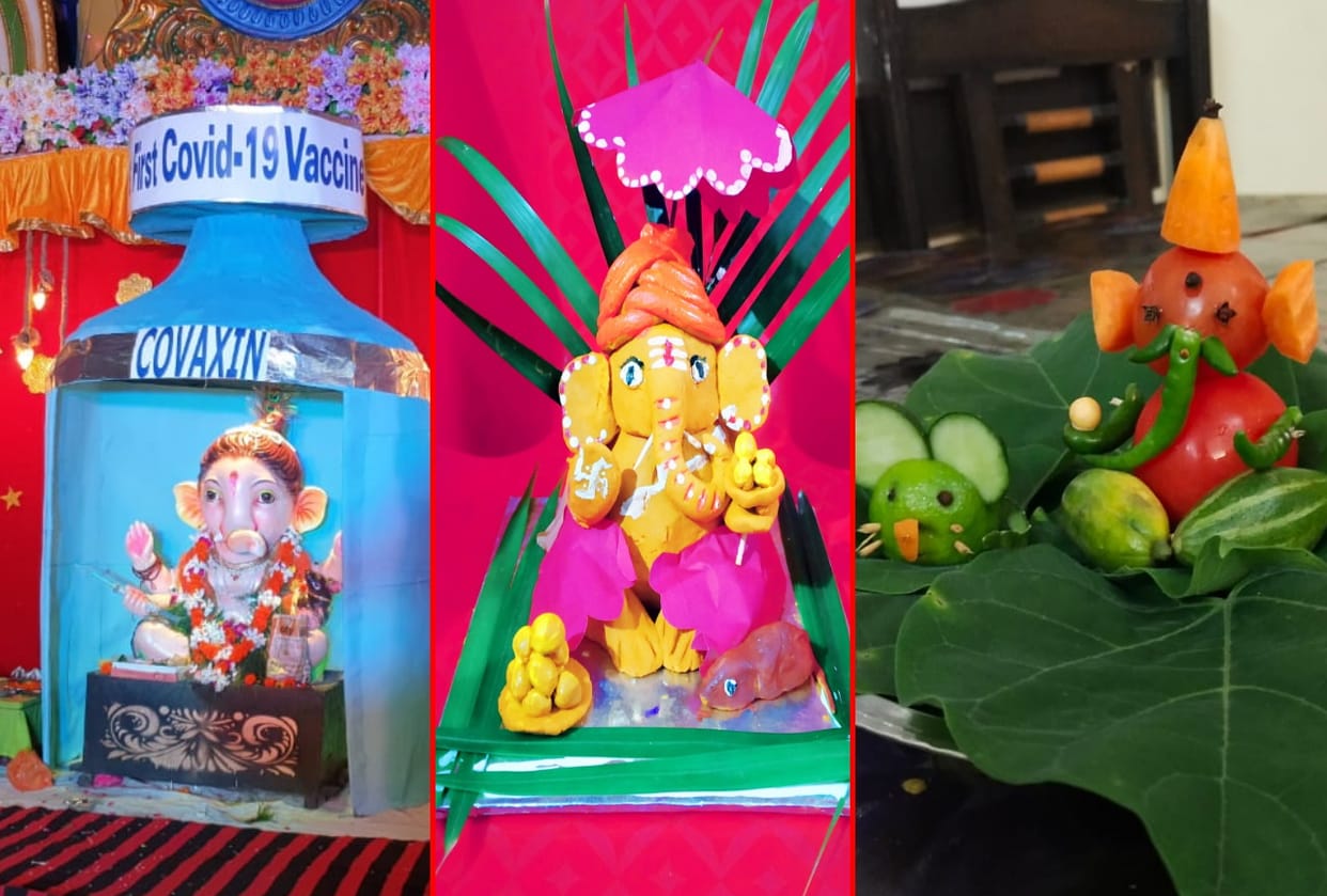 ganesh chaturthi 2021: watch most beautiful ganpati of dehradun and haridwar photos