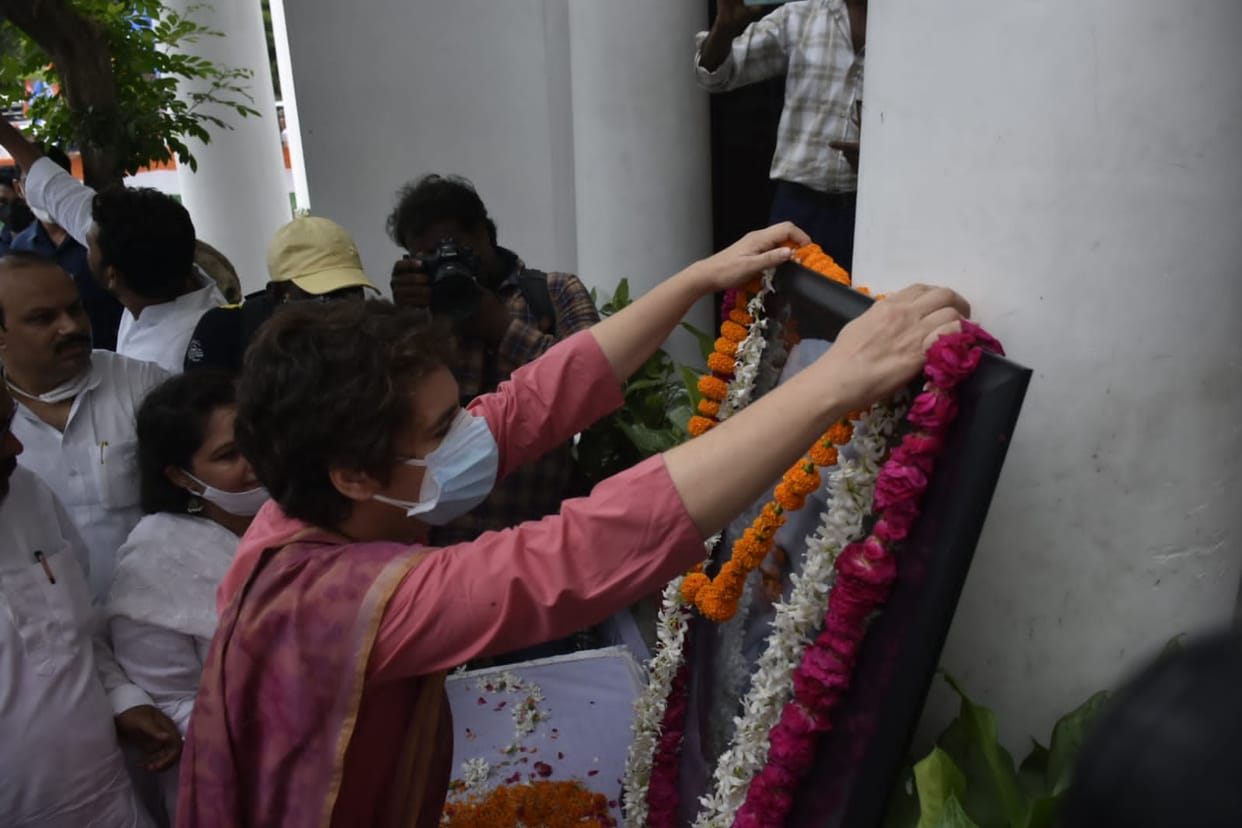 Lucknow: Priyanka took the decision to take out the Congress Pratigya Yatra, the journey of 12 thousand km will be decided