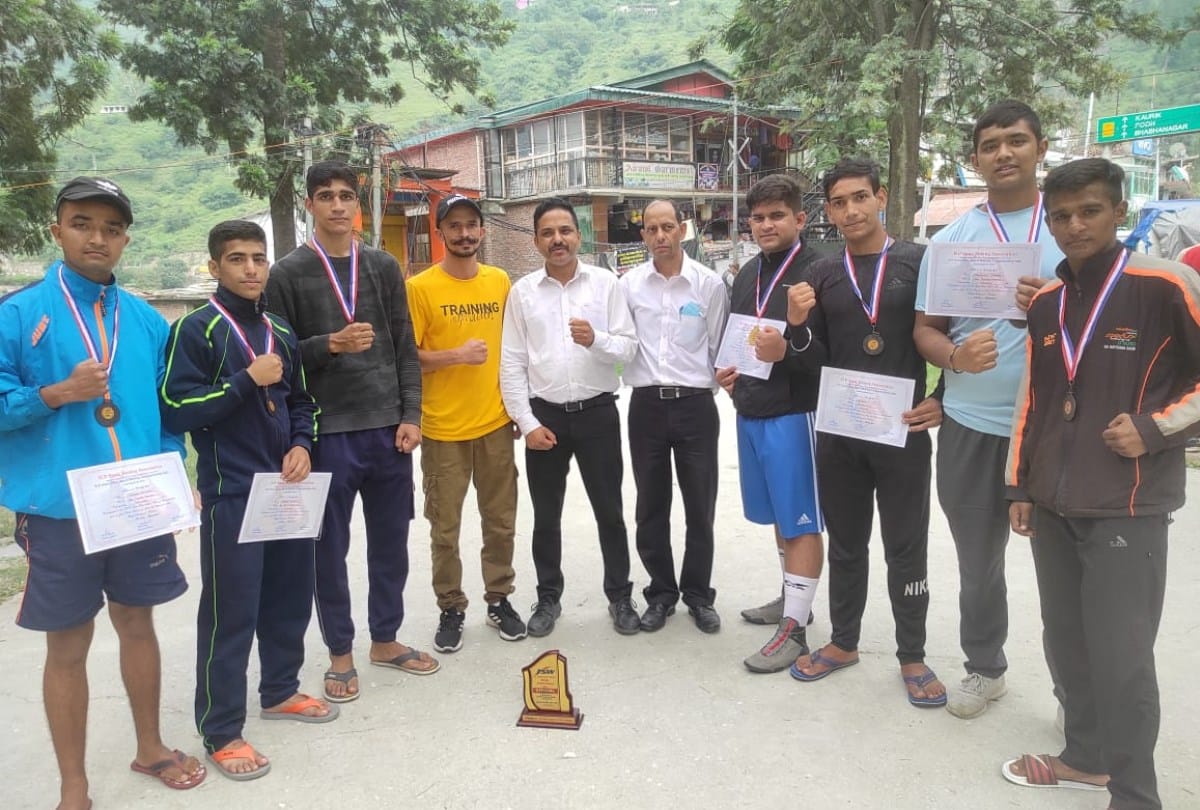 Abhinav and avinash in national boxing championship at karnataka