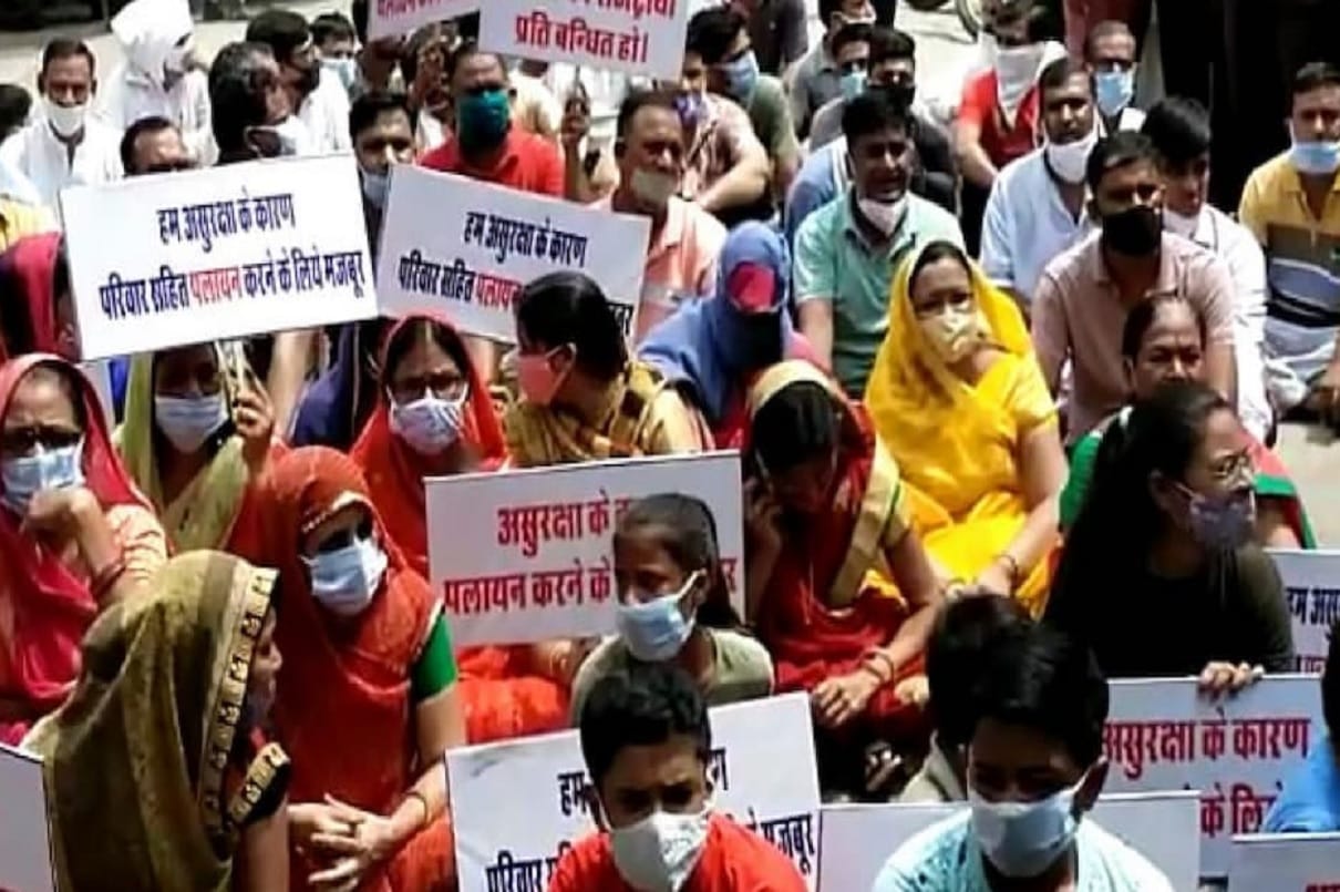 Majority community not in mood to migrate, fight of minorities in tonk in Rajasthan