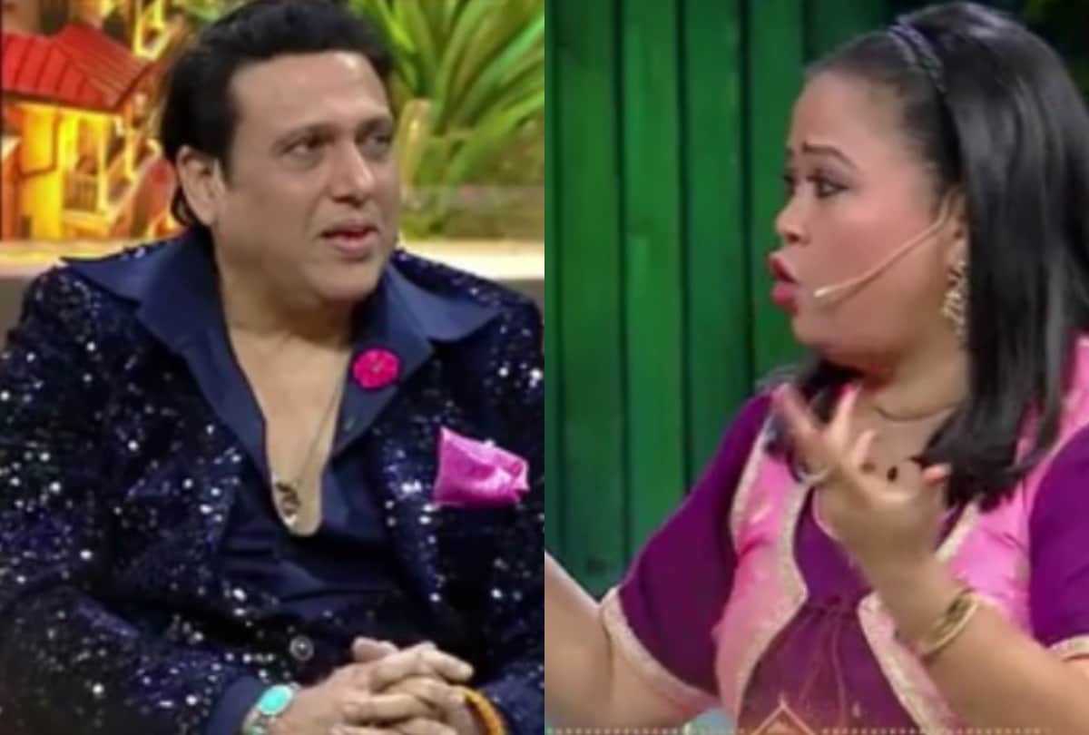 govinda laugh out when bharti singh said 90s actresses was settle with anybody and not so demanding in the kapil sharma show