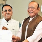 विजय रूपाणी और शंकर सिंह वाघेला