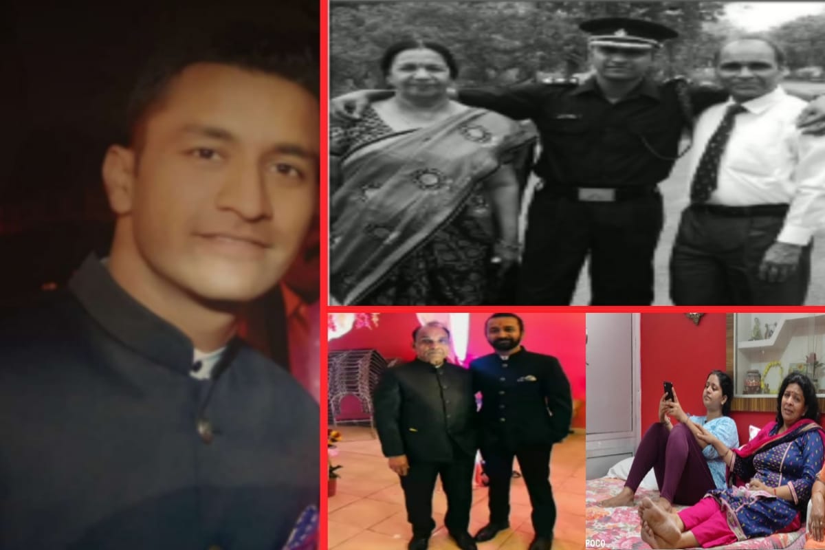 Meerut News: There was a wave of mourning in the city after the martyrdom of Major Mayank Vishnoi