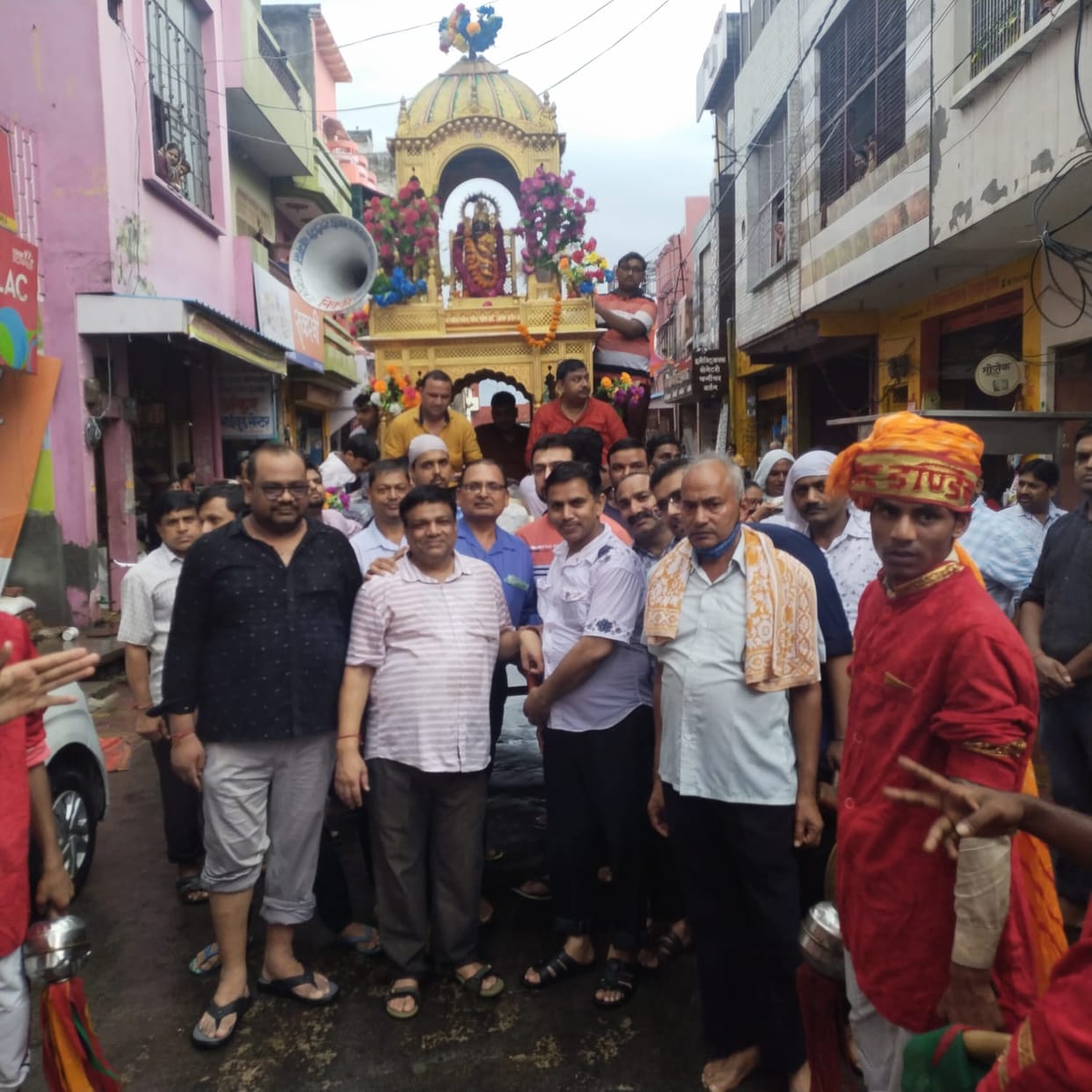 Lord Krishna's Rath Yatra taken out