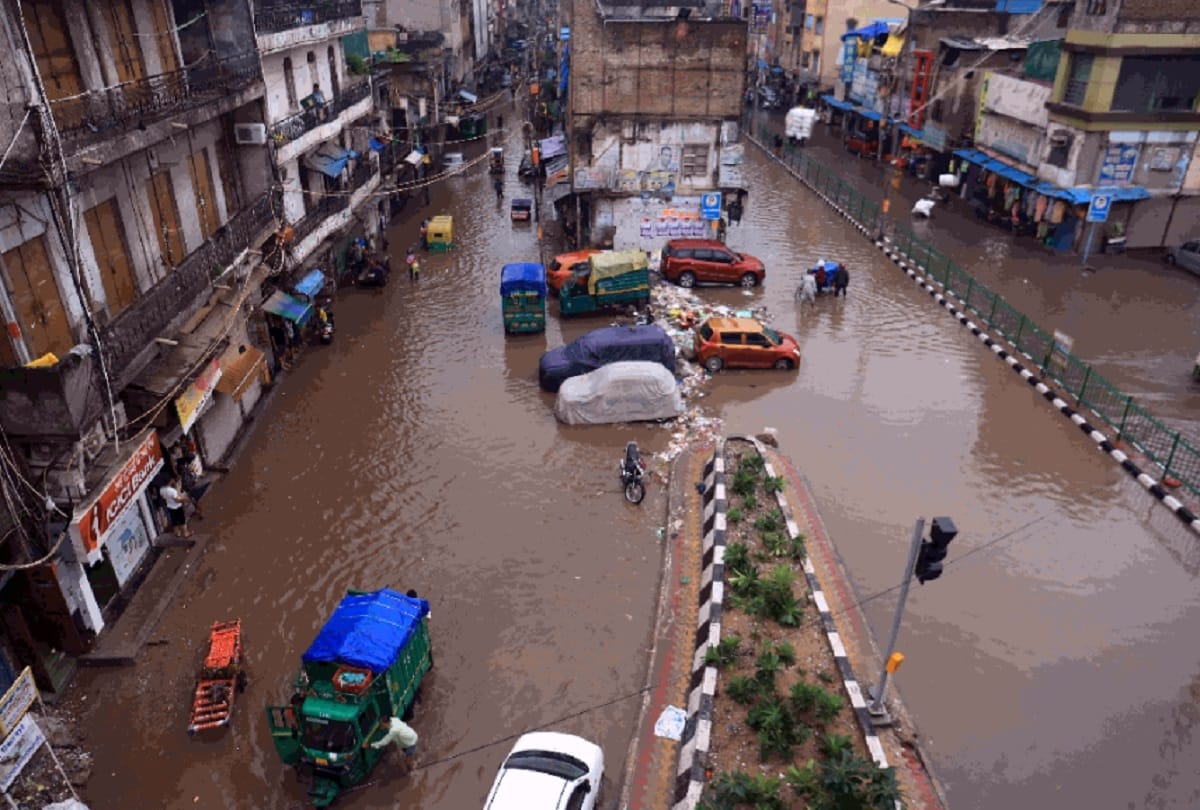 why is it raining so much in delhi meteorological department explain the reason behind it