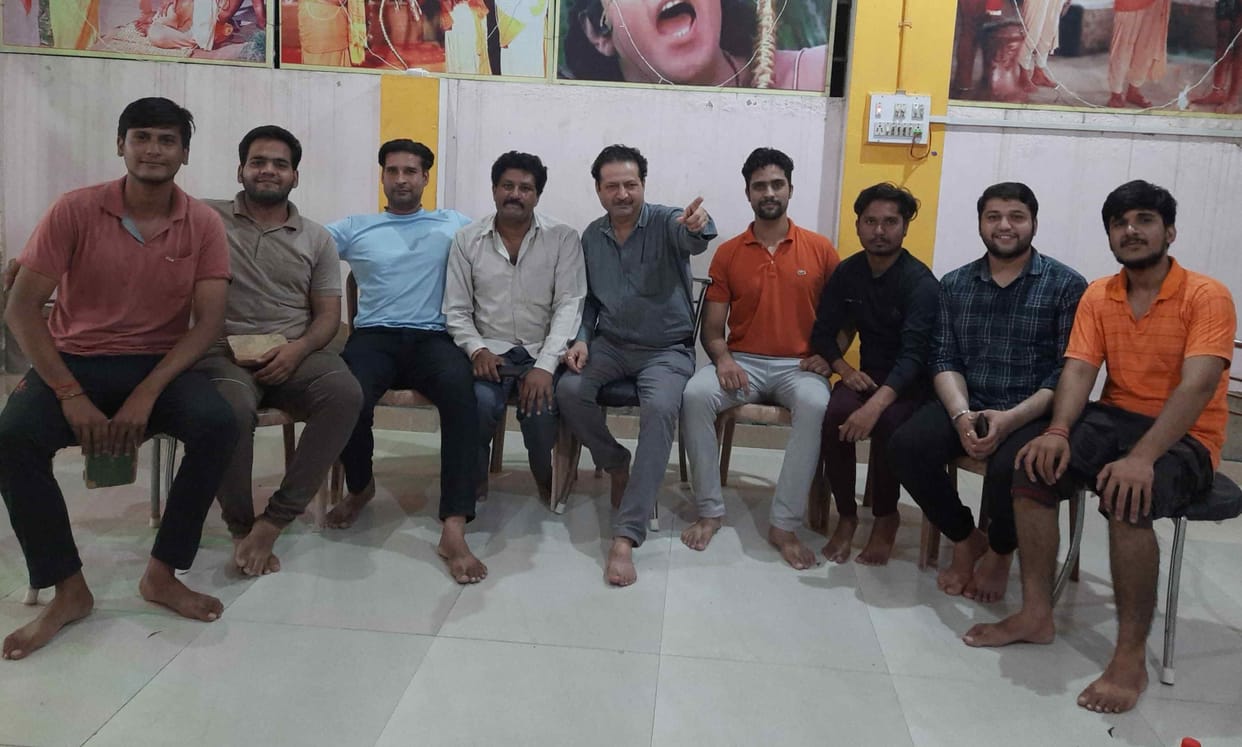Preparations begin for the festival of Ramlila
