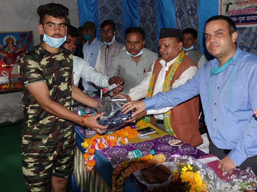 47 youth got registration in army recruitment training camp