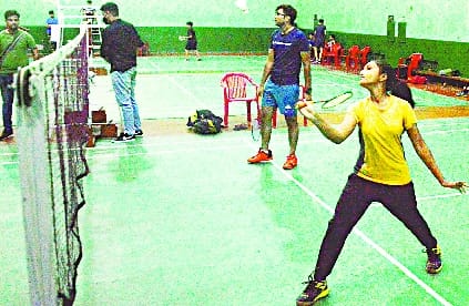 Today will be the final match of badminton competition