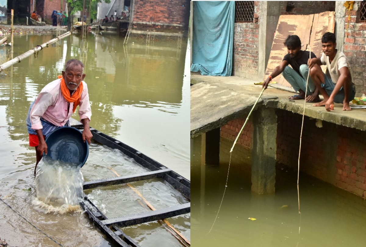 many problems faced village after flood waters descended in gorakhpur